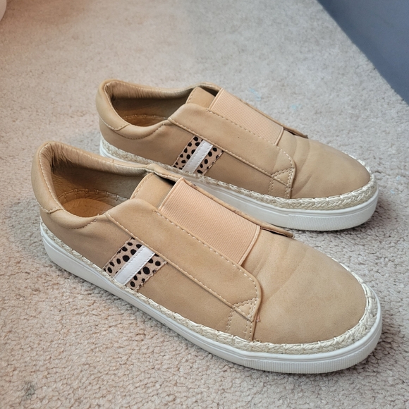 CCOCCI Shoes - CCOCCI Tan Slip-On Sneakers
